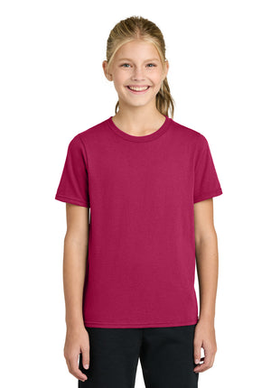 Port & Co™ Youth Easy Cotton Tee PC43Y - Flush Pink | Port & Co