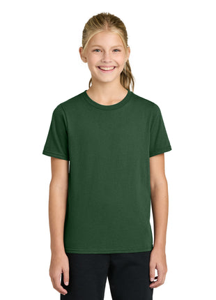Port & Co™ Youth Easy Cotton Tee PC43Y - Forest Green | Port & Co