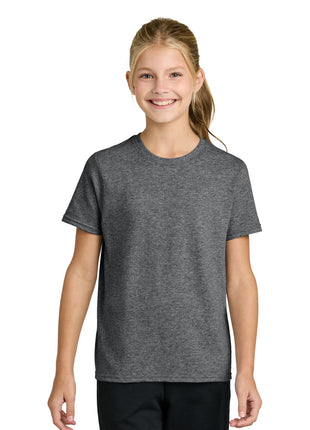 Port & Co™ Youth Easy Cotton Tee PC43Y - Graphite Heather | Port & Co