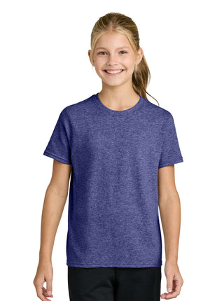 Port & Co™ Youth Easy Cotton Tee PC43Y - Heather Purple | Port & Co