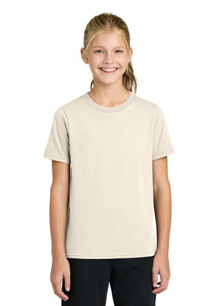Port & Co™ Youth Easy Cotton Tee PC43Y - Natural | Port & Co