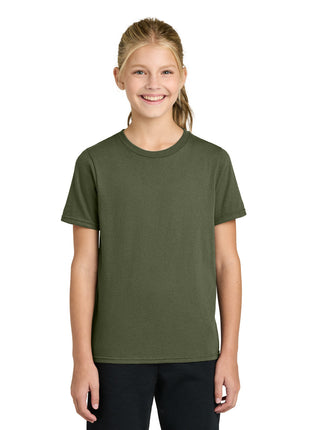 Port & Co™ Youth Easy Cotton Tee PC43Y - Olive Drab Green | Port & Co