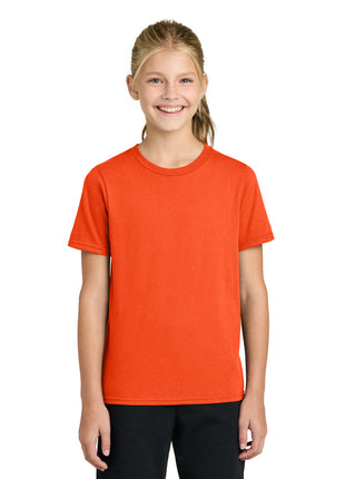 Port & Co™ Youth Easy Cotton Tee PC43Y - Orange | Port & Co