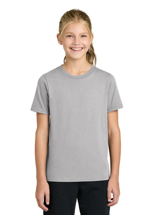 Port & Co™ Youth Easy Cotton Tee PC43Y - Silver | Port & Co