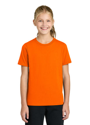 Port & Co™ Youth Easy Cotton Tee PC43Y - S. Orange | Port & Co