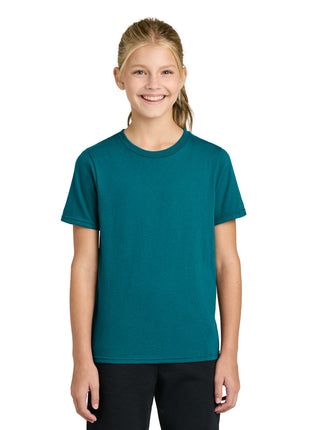 Port & Co™ Youth Easy Cotton Tee PC43Y - Teal | Port & Co