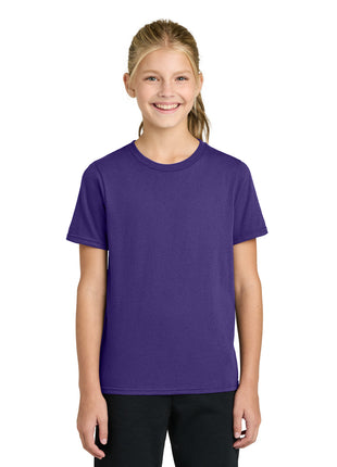 Port & Co™ Youth Easy Cotton Tee PC43Y - Team Purple | Port & Co