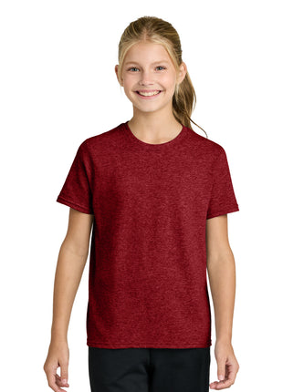Port & Co™ Youth Easy Cotton Tee PC43Y - Vintage Red | Port & Co