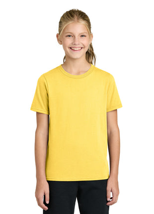 Port & Co™ Youth Easy Cotton Tee PC43Y - Yellow | Port & Co