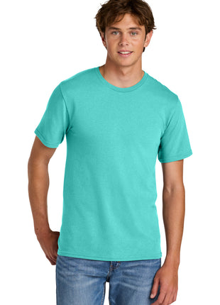 Port & Co™ Easy Cotton Tee PC43 - Aqua | Port & Co