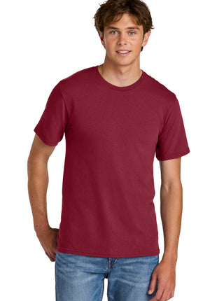 Port & Co™ Easy Cotton Tee PC43 - Cardinal | Port & Co