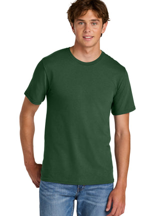 Port & Co™ Easy Cotton Tee PC43 - Forest Green | Port & Co