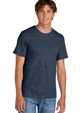 Port & Co™ Easy Cotton Tee PC43 - Heather Navy | Port & Co