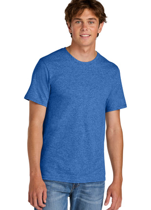 Port & Co™ Easy Cotton Tee PC43 - Heather Royal | Port & Co