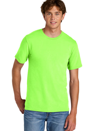 Port & Co™ Easy Cotton Tee PC43 - Neon Green | Port & Co