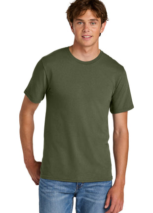 Port & Co™ Easy Cotton Tee PC43 - Olive Drab Green | Port & Co
