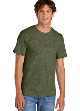 Port & Co™ Easy Cotton Tee PC43 - Olive Drab Green Heather | Port & Co