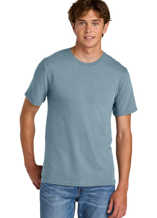 Port & Co™ Easy Cotton Tee PC43 - Stonewashed Blue | Port & Co