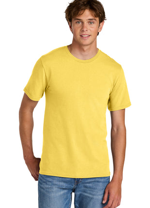 Port & Co™ Easy Cotton Tee PC43 - Yellow | Port & Co