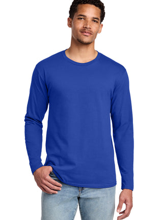 Port & Co™ Long Sleeve Fan Favorite Tee. PC450LS - True Royal | Port & Co