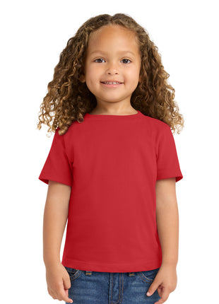 Port & Co™ Toddler Fan Favorite Tee. PC450TD - Bright Red | Port & Co