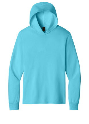 Port & Co™ Core Cotton Pullover Hooded Tee PC54H - Aquatic Blue | Port & Co