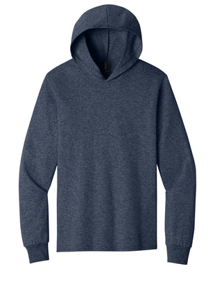 Port & Co™ Core Cotton Pullover Hooded Tee PC54H - Heather Navy | Port & Co