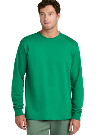 Port & Co™ Long Sleeve Core Cotton Tee. PC54LS - Kelly | Port & Co