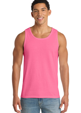 Port & Co™ Core Cotton Tank Top.  PC54TT - Neon Pink | Port & Co
