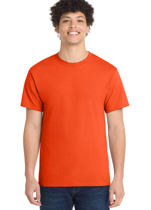 Port & Co™ Tall Core Cotton Tee PC54T - Orange | Port & Co