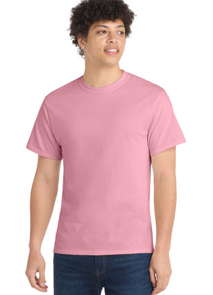 Port & Co™ Core Cotton Tee. PC54 - Candy Pink | Port & Co