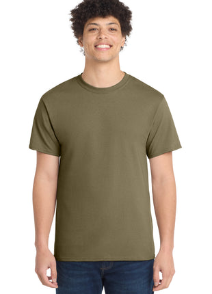 Port & Co™ Core Cotton Tee. PC54 - Coyote Brown | Port & Co