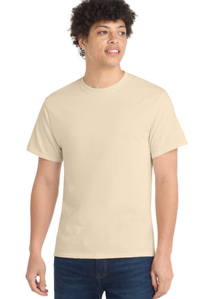 Port & Co™ Core Cotton Tee. PC54 - Creme | Port & Co