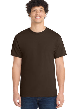 Port & Co™ Core Cotton Tee. PC54 - Dark Chocolate Brown | Port & Co