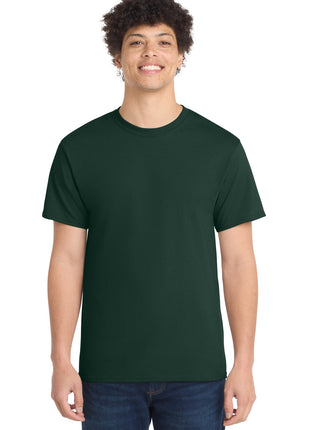 Port & Co™ Core Cotton Tee. PC54 - Dark Green | Port & Co
