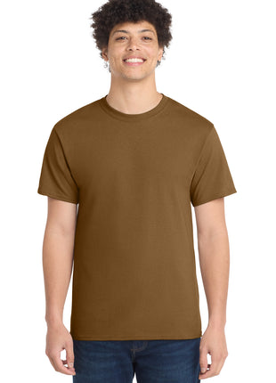 Port & Co™ Core Cotton Tee. PC54 - Duck Brown | Port & Co