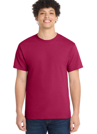Port & Co™ Core Cotton Tee. PC54 - Flush Pink | Port & Co
