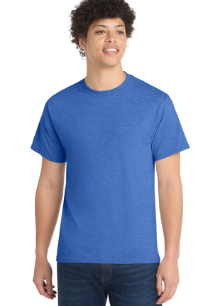 Port & Co™ Core Cotton Tee. PC54 - Heather Royal | Port & Co