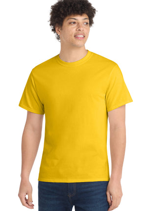 Port & Co™ Core Cotton Tee. PC54 - Lemon Yellow | Port & Co