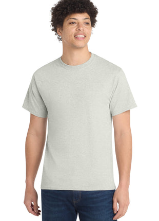 Port & Co™ Core Cotton Tee. PC54 - Oatmeal Heather | Port & Co
