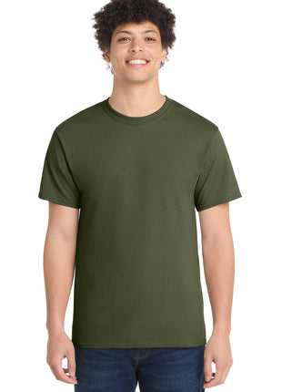 Port & Co™ Core Cotton Tee. PC54 - Olive Drab Green | Port & Co