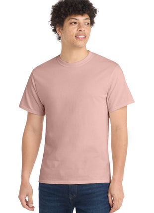 Port & Co™ Core Cotton Tee. PC54 - Pale Blush | Port & Co
