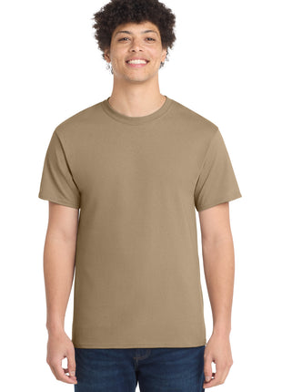 Port & Co™ Core Cotton Tee. PC54 - Sand | Port & Co