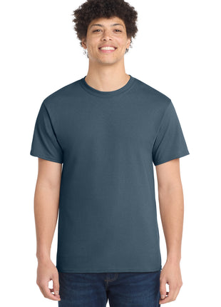 Port & Co™ Core Cotton Tee. PC54 - Steel Blue | Port & Co