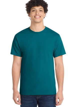 Port & Co™ Core Cotton Tee. PC54 - Teal | Port & Co