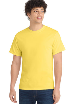Port & Co™ Core Cotton Tee. PC54 - Yellow | Port & Co