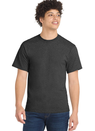 Port & Co™ Tall Core Blend Tee. PC55T - Dark Heather Grey | Port & Co