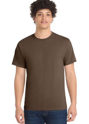Port & Co™ Core Blend Tee.  PC55 - Brown | Port & Co