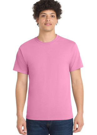 Port & Co™ Core Blend Tee.  PC55 - Candy Pink | Port & Co