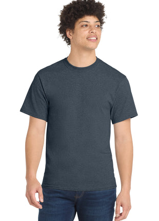 Port & Co™ Core Blend Tee.  PC55 - Heather Navy | Port & Co